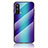 Carcasa Bumper Funda Silicona Espejo Gradiente Arco iris LS2 para OnePlus Nord CE 5G