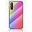 Carcasa Bumper Funda Silicona Espejo Gradiente Arco iris LS2 para OnePlus Nord CE 5G