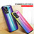 Carcasa Bumper Funda Silicona Espejo Gradiente Arco iris LS2 para Realme 9 Pro+ Plus 5G