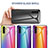 Carcasa Bumper Funda Silicona Espejo Gradiente Arco iris LS2 para Samsung Galaxy A13 5G