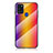 Carcasa Bumper Funda Silicona Espejo Gradiente Arco iris LS2 para Samsung Galaxy A21s