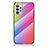 Carcasa Bumper Funda Silicona Espejo Gradiente Arco iris LS2 para Samsung Galaxy A32 4G