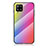 Carcasa Bumper Funda Silicona Espejo Gradiente Arco iris LS2 para Samsung Galaxy A42 5G