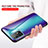 Carcasa Bumper Funda Silicona Espejo Gradiente Arco iris LS2 para Samsung Galaxy A52 4G