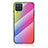 Carcasa Bumper Funda Silicona Espejo Gradiente Arco iris LS2 para Samsung Galaxy F12