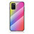 Carcasa Bumper Funda Silicona Espejo Gradiente Arco iris LS2 para Samsung Galaxy M02s