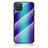 Carcasa Bumper Funda Silicona Espejo Gradiente Arco iris LS2 para Samsung Galaxy M12