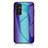 Carcasa Bumper Funda Silicona Espejo Gradiente Arco iris LS2 para Samsung Galaxy M13 4G