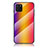 Carcasa Bumper Funda Silicona Espejo Gradiente Arco iris LS2 para Samsung Galaxy M60s