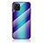 Carcasa Bumper Funda Silicona Espejo Gradiente Arco iris LS2 para Samsung Galaxy M60s