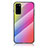 Carcasa Bumper Funda Silicona Espejo Gradiente Arco iris LS2 para Samsung Galaxy S20