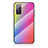 Carcasa Bumper Funda Silicona Espejo Gradiente Arco iris LS2 para Samsung Galaxy S20 FE 4G