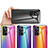 Carcasa Bumper Funda Silicona Espejo Gradiente Arco iris LS2 para Xiaomi Mi 12T Pro 5G