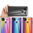 Carcasa Bumper Funda Silicona Espejo Gradiente Arco iris LS2 para Xiaomi POCO C31