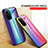 Carcasa Bumper Funda Silicona Espejo Gradiente Arco iris LS2 para Xiaomi Poco F3 5G