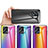 Carcasa Bumper Funda Silicona Espejo Gradiente Arco iris LS2 para Xiaomi Poco X4 GT 5G