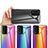 Carcasa Bumper Funda Silicona Espejo Gradiente Arco iris LS2 para Xiaomi Poco X4 NFC