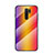 Carcasa Bumper Funda Silicona Espejo Gradiente Arco iris LS2 para Xiaomi Redmi 9