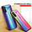 Carcasa Bumper Funda Silicona Espejo Gradiente Arco iris LS2 para Xiaomi Redmi Note 10T 5G