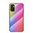 Carcasa Bumper Funda Silicona Espejo Gradiente Arco iris LS2 para Xiaomi Redmi Note 11 SE 5G