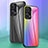 Carcasa Bumper Funda Silicona Espejo Gradiente Arco iris LS2 para Xiaomi Redmi Note 12 Turbo 5G