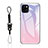 Carcasa Bumper Funda Silicona Espejo Gradiente Arco iris M01 para Apple iPhone 13