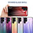 Carcasa Bumper Funda Silicona Espejo Gradiente Arco iris M02 para Samsung Galaxy S23 Ultra 5G