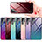 Carcasa Bumper Funda Silicona Espejo Gradiente Arco iris para Samsung Galaxy S23 Ultra 5G