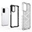 Carcasa Bumper Funda Silicona Transparente 360 Grados AM1 para OnePlus Nord N200 5G