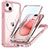 Carcasa Bumper Funda Silicona Transparente 360 Grados con Mag-Safe Magnetic T01 para Apple iPhone 14