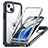 Carcasa Bumper Funda Silicona Transparente 360 Grados con Mag-Safe Magnetic T01 para Apple iPhone 14