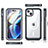 Carcasa Bumper Funda Silicona Transparente 360 Grados con Mag-Safe Magnetic T01 para Apple iPhone 14