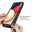 Carcasa Bumper Funda Silicona Transparente 360 Grados JX1 para Samsung Galaxy A03s