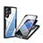 Carcasa Bumper Funda Silicona Transparente 360 Grados M01 para Samsung Galaxy S22 Ultra 5G