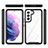 Carcasa Bumper Funda Silicona Transparente 360 Grados M01 para Samsung Galaxy S23 5G