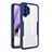 Carcasa Bumper Funda Silicona Transparente 360 Grados MJ1 para Samsung Galaxy M32 5G