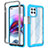 Carcasa Bumper Funda Silicona Transparente 360 Grados para Motorola Moto Edge S 5G