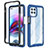 Carcasa Bumper Funda Silicona Transparente 360 Grados para Motorola Moto Edge S 5G