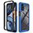 Carcasa Bumper Funda Silicona Transparente 360 Grados para Motorola Moto G22