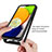 Carcasa Bumper Funda Silicona Transparente 360 Grados para Samsung Galaxy A03