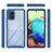 Carcasa Bumper Funda Silicona Transparente 360 Grados YB1 para Samsung Galaxy A71 4G A715