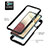 Carcasa Bumper Funda Silicona Transparente 360 Grados YB1 para Samsung Galaxy M12