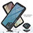 Carcasa Bumper Funda Silicona Transparente 360 Grados YB2 para Samsung Galaxy A12