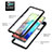 Carcasa Bumper Funda Silicona Transparente 360 Grados YB2 para Samsung Galaxy A71 5G