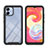 Carcasa Bumper Funda Silicona Transparente 360 Grados YB2 para Samsung Galaxy M04