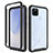 Carcasa Bumper Funda Silicona Transparente 360 Grados ZJ1 para Google Pixel 5 XL 5G