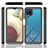 Carcasa Bumper Funda Silicona Transparente 360 Grados ZJ1 para Samsung Galaxy A12 5G