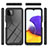 Carcasa Bumper Funda Silicona Transparente 360 Grados ZJ1 para Samsung Galaxy A22 5G