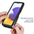 Carcasa Bumper Funda Silicona Transparente 360 Grados ZJ1 para Samsung Galaxy A22 5G