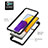 Carcasa Bumper Funda Silicona Transparente 360 Grados ZJ1 para Samsung Galaxy A72 4G
